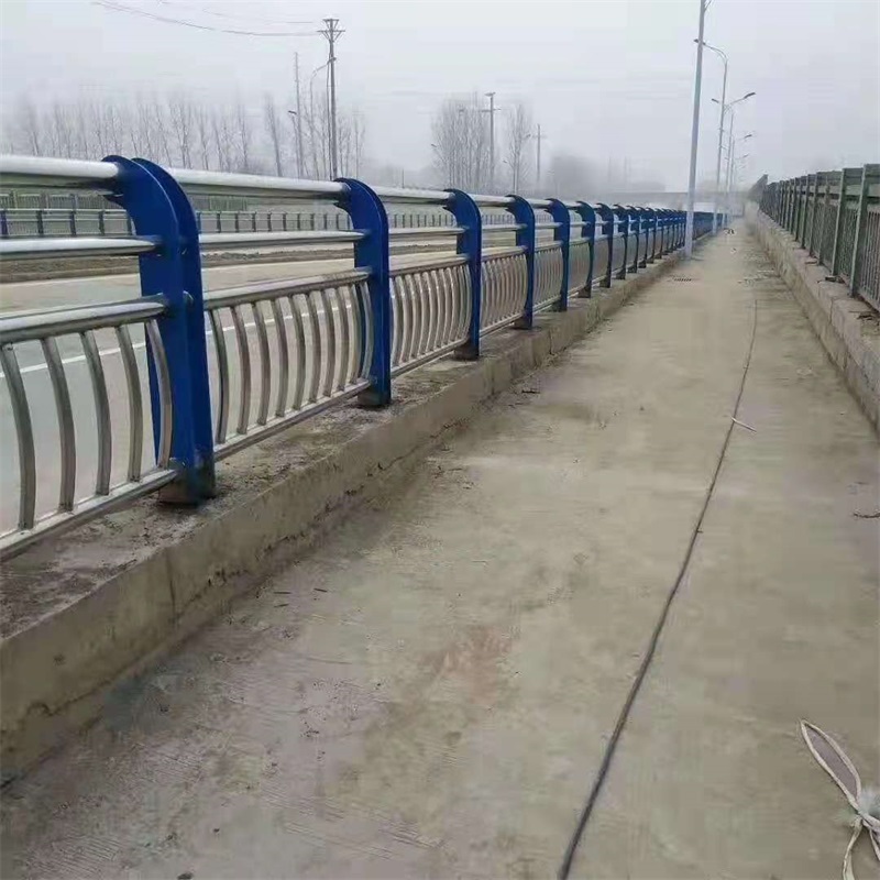 不锈钢桥梁河道防撞护栏