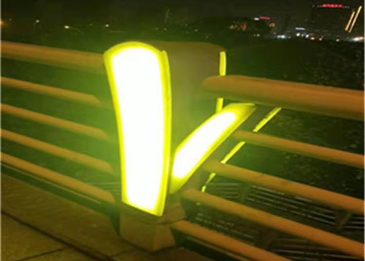 海城景观灯光护栏